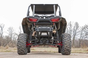 Polaris RZR XP 1000 Receiver Hitch - Rough Country - 2-Inch - Black - '14-'19